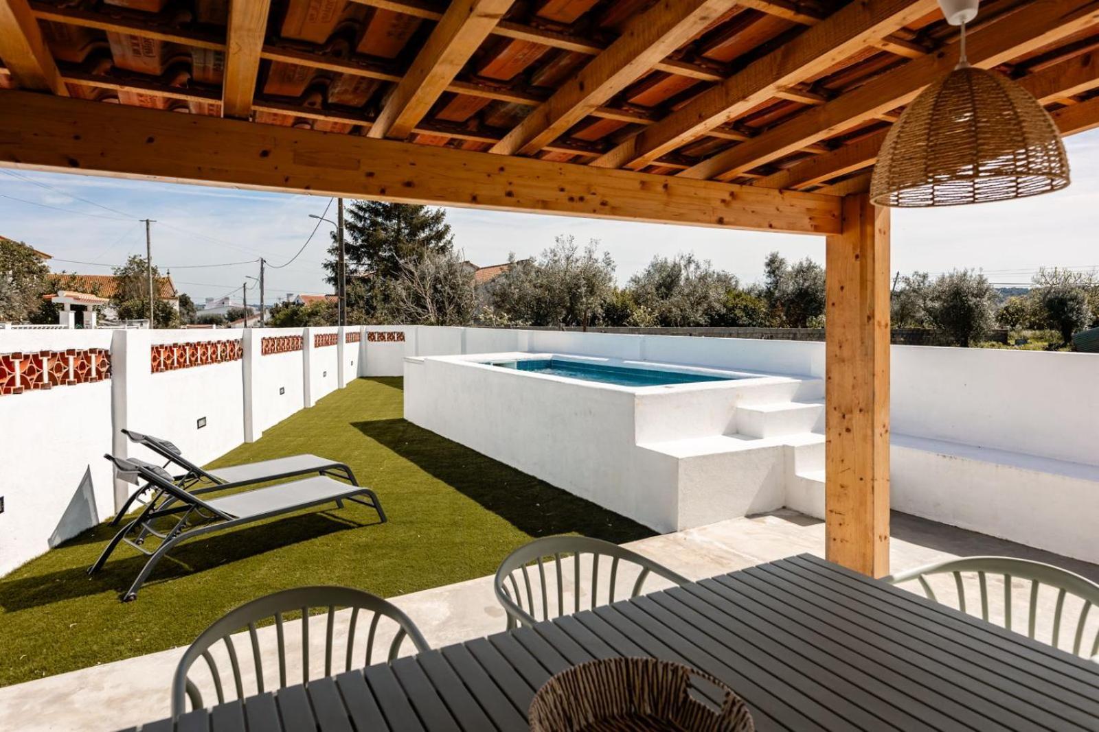 Вилла Country Pool House 27 Абрантиш Экстерьер фото
